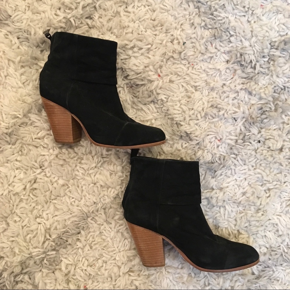EXCELLENT Rag & Bone Newbury black boots 39.5